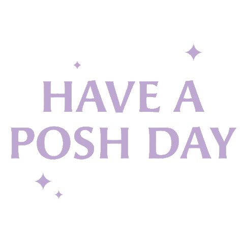 Posh KC Blow Dry Bar Sticker