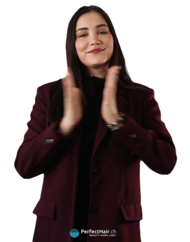 Happy Glücklich Sticker by PerfectHair.ch