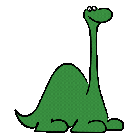 Brontosaurus Praha Sticker