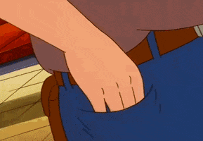 king of the hill pocket sand GIF