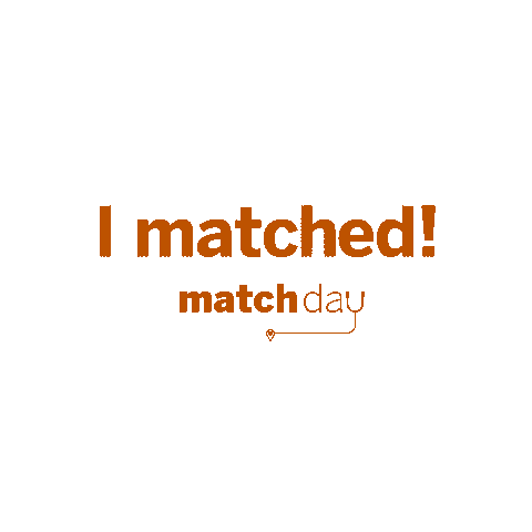 I Matched Ut Austin Sticker by Dell Medical School