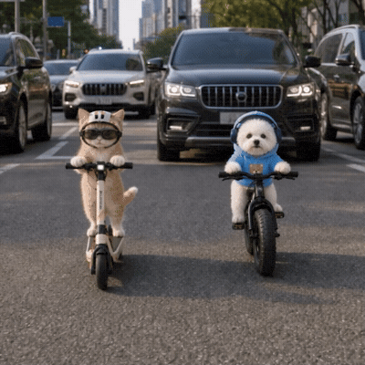 Cat And Dog Funny Animals GIF