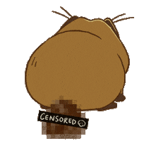 Poop Potato Sticker