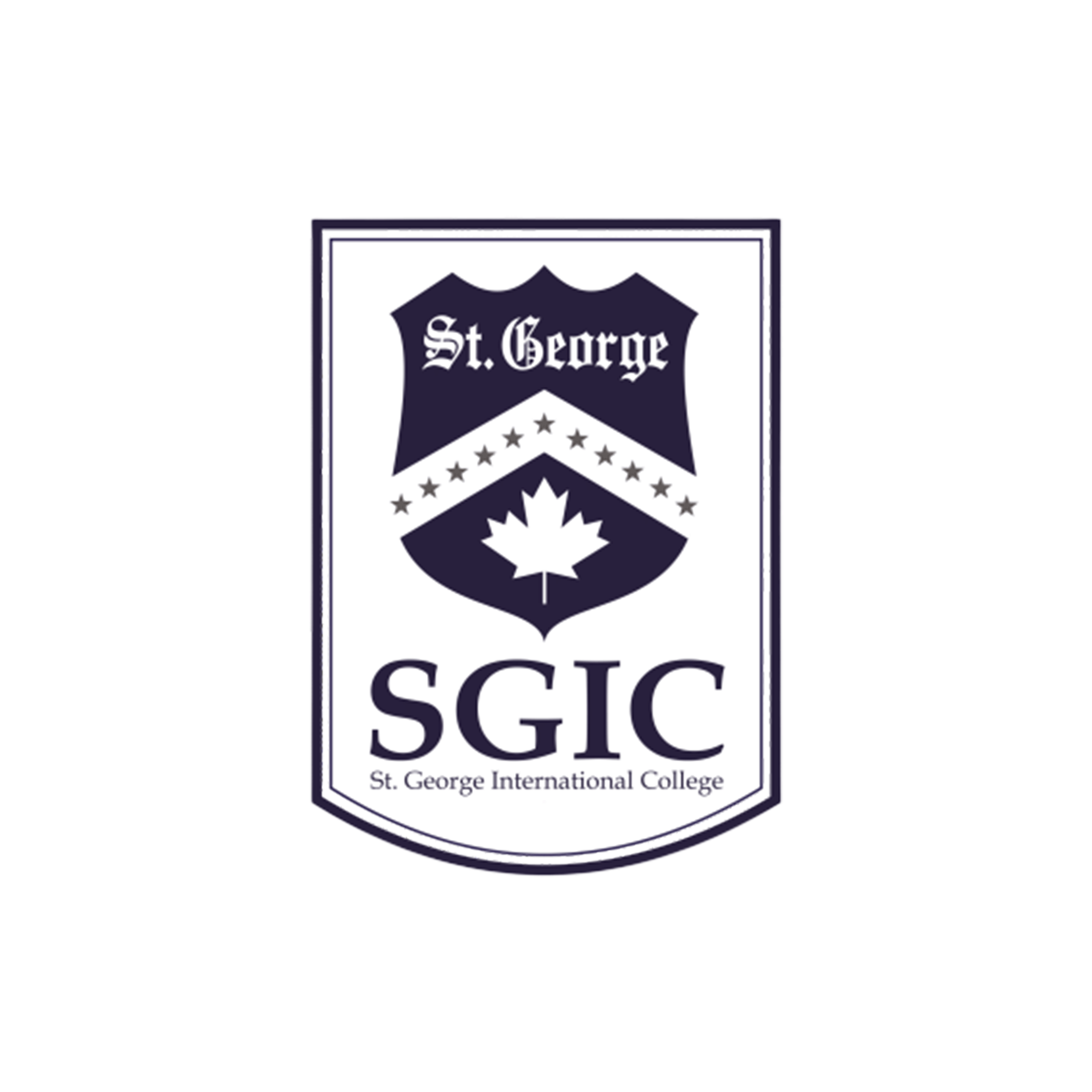 English Logo Sticker By St George International College For IOS 