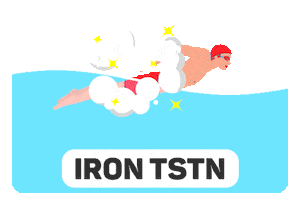 Triathlon Sticker by TSTN