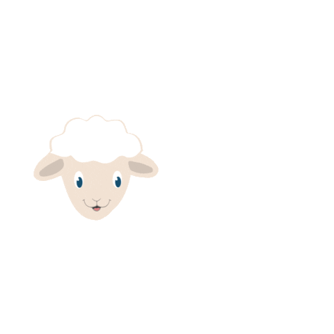 Sheep Dukkan Sticker by Vegan Dükkan