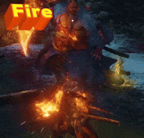 Fire Sekiro GIF