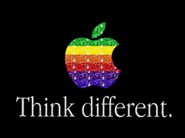 think different apple computer GIF