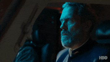 Hugh Laurie Salute GIF by HBO