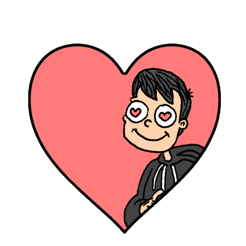 Heart Love Sticker by ne.comics