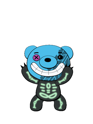Trick Or Treat Happy Dance Sticker by DeddyBears