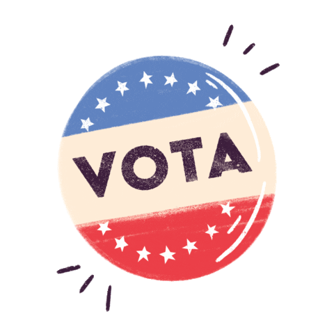 Vote Latina Sticker by US National Archives