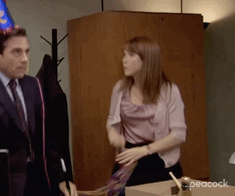 Giphy - Season 7 Reaction GIF by The Office