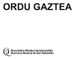 Sticker by Quincena Musical | Musika Hamabostaldia