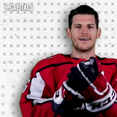 Washington Capitals Applause GIF by Capitals