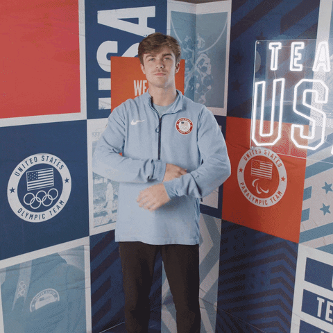 Olympics Serious Face GIF by Team USA