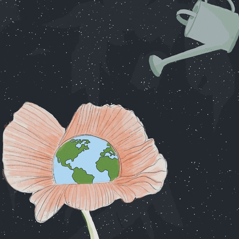 Climate Change Illustration GIF