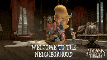 Neighbor Meet The Addams GIF by The Addams Family