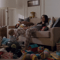 Couch Potato Share GIF by Workin Moms Netflix