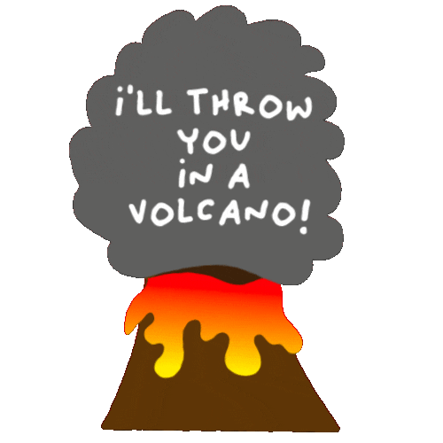 Volcano Sticker by Maisie Peters