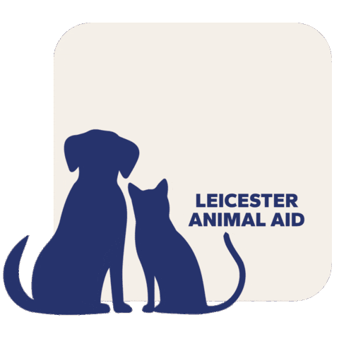 Animal Adoption Leicestershire Sticker by Leicester Animal Aid