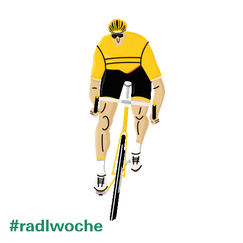 Cycle Rennfahrer Sticker by Stadt Augsburg