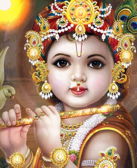 Krishna Janmashtami Birth GIF