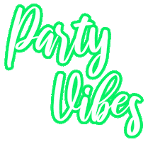 Good Vibes Party Hard Sticker by Umsatz