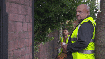 Hollyoaks hello fit handsome construction GIF