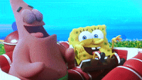 Spongebob Squarepants Tongue Sticker by Tainy for iOS & Android