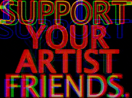 briannaecampbell friends artist support supportartists GIF