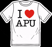 APUSocialMedia shirt ap apu t shirt GIF