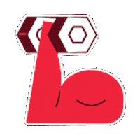 Muscle Bicep Sticker by Twilio