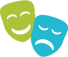 Drama Acting Sticker by ArtForce Iowa