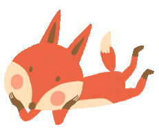 Fox Chill Sticker by Miss NoProblem