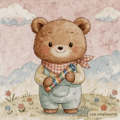 Congratulations Cute Bear GIF