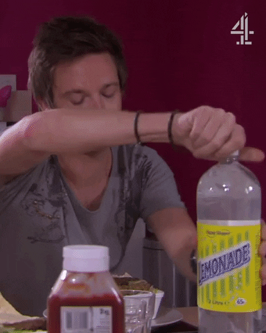 Drink Explode GIF by Hollyoaks