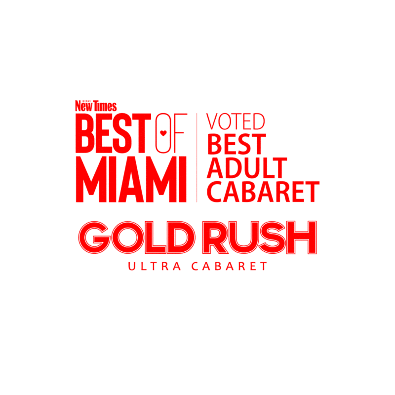 Goldrush Goldrushmiami Sticker by Gold Rush Cabaret