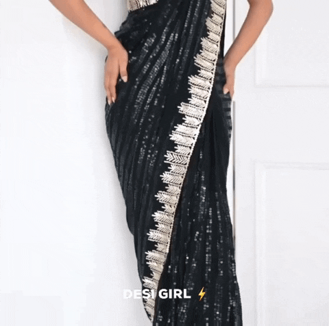 Miss Universe Saree GIF
