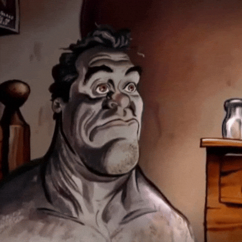 Staring Wide Awake GIF