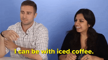 Iced Coffee GIF by BuzzFeed
