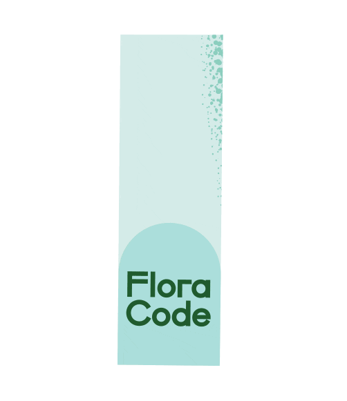 Flora Code Sticker