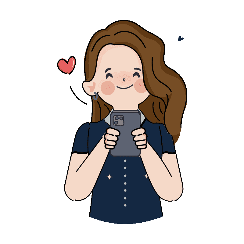 Happy In Love Sticker