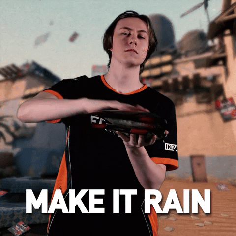 Make It Rain Chronicle GIF by Fnatic