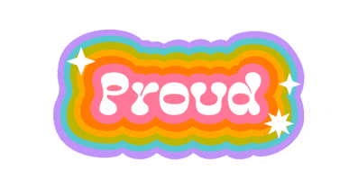 Happy Rainbow Sticker