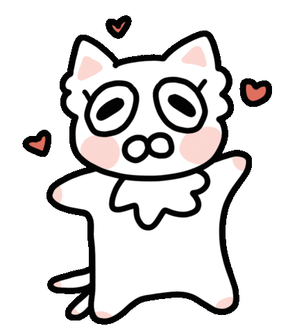 Love Cat Sticker