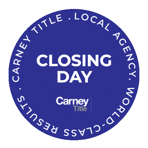 Carney Title Sticker