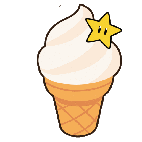 Ice Cream Summer Sticker