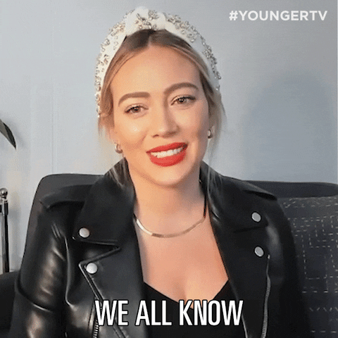 Hilary Duff We All Know GIF by YoungerTV
