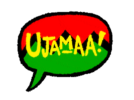 Ujamaa Sticker by GIF Greeting Cards